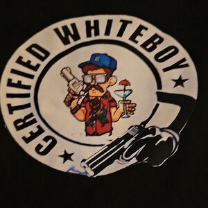 Next Level Apparel Black Tee with Graphic Design